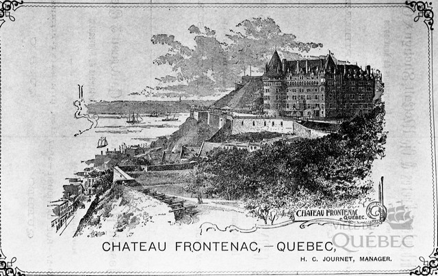 Château-Frontenac em 1895