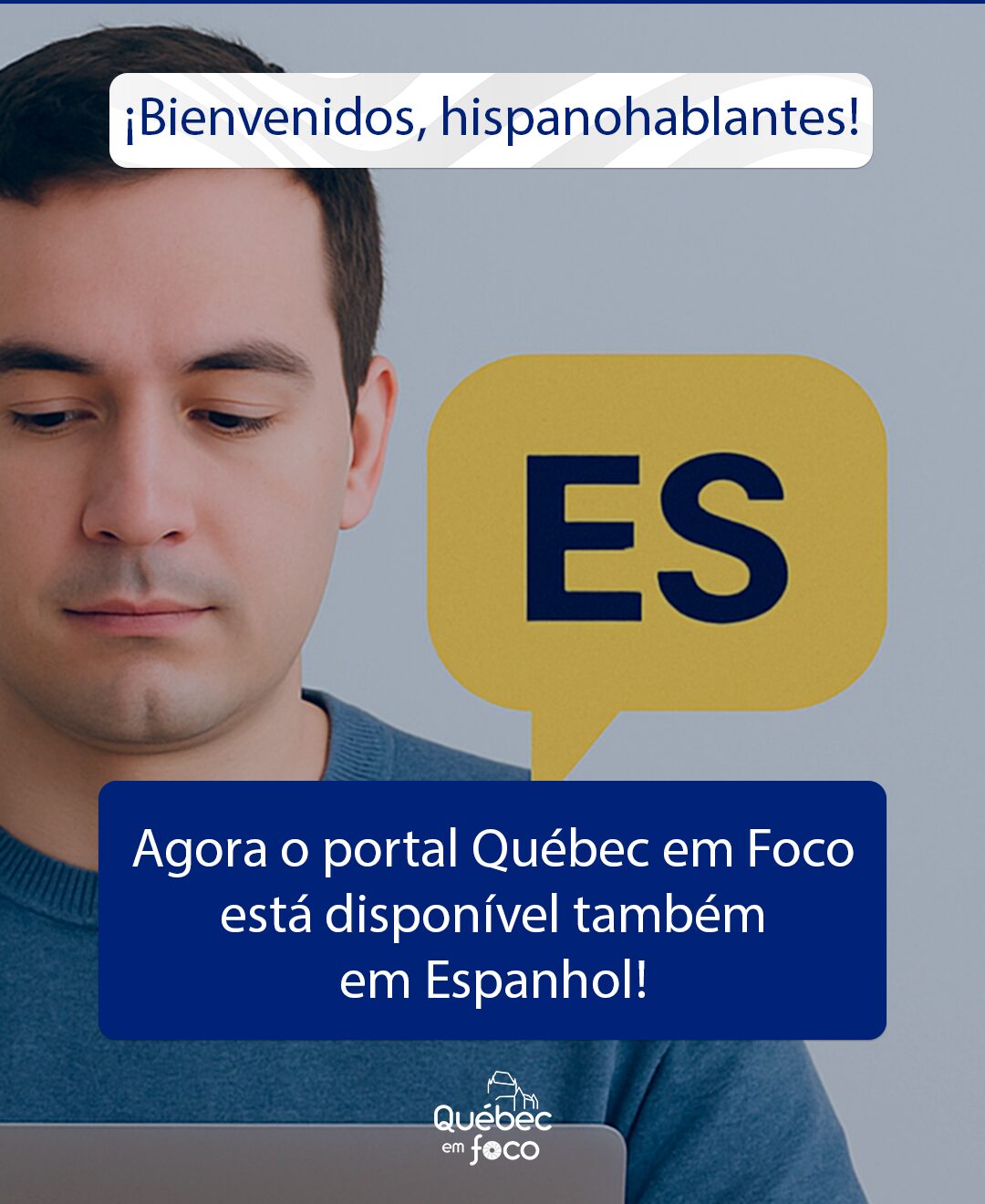 Bienvenidos, hispanohablantes! Agora o Québec em Foco também está disponível em espanhol.