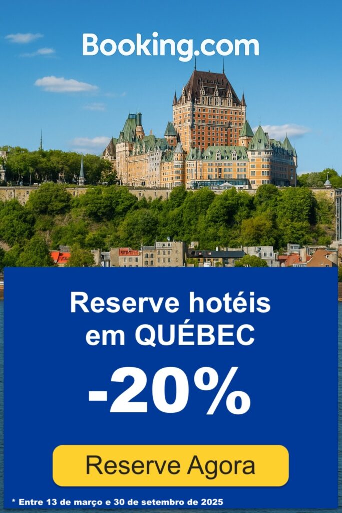 Reserve hotéis no Booking.com com esse link e tenha 20% de desconto até 30 de setembro de 2025